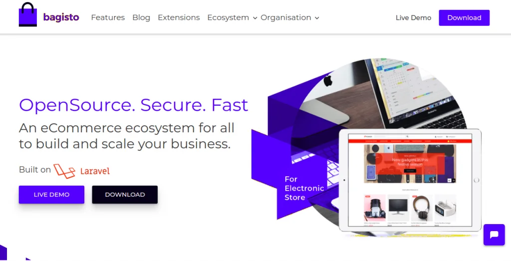 bagisto open source