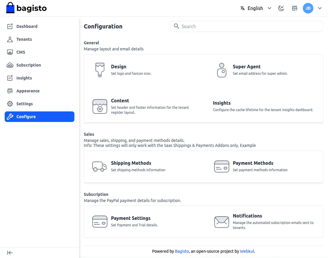 Laravel e-commerce Multi Company SAAS Module Slider Image 7