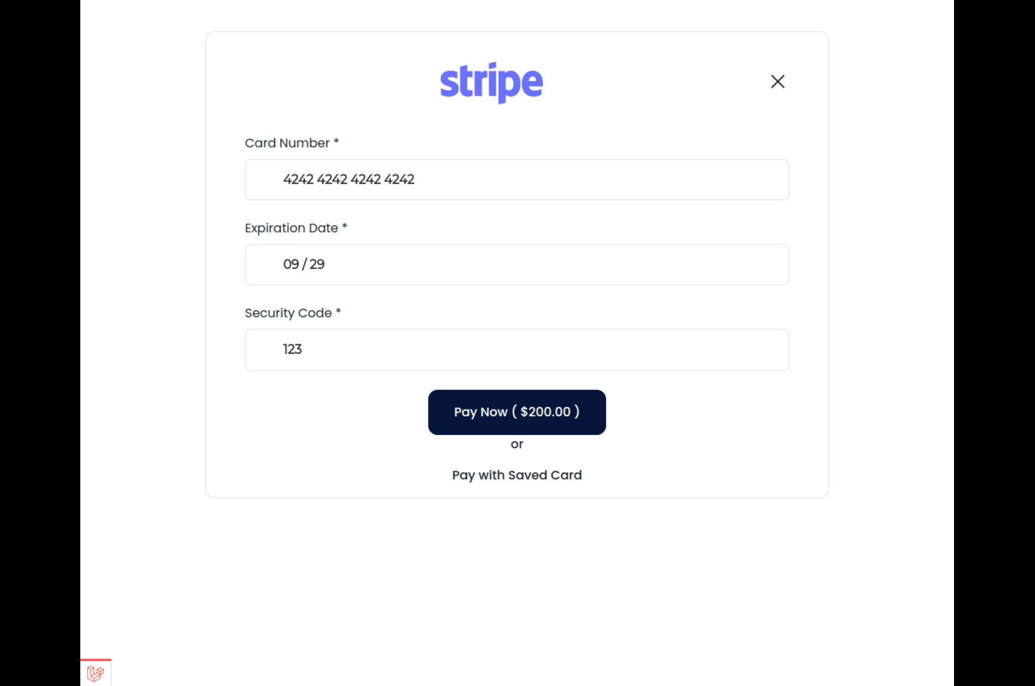 Laravel eCommerce Stripe Payment Gateway Slider Image 2