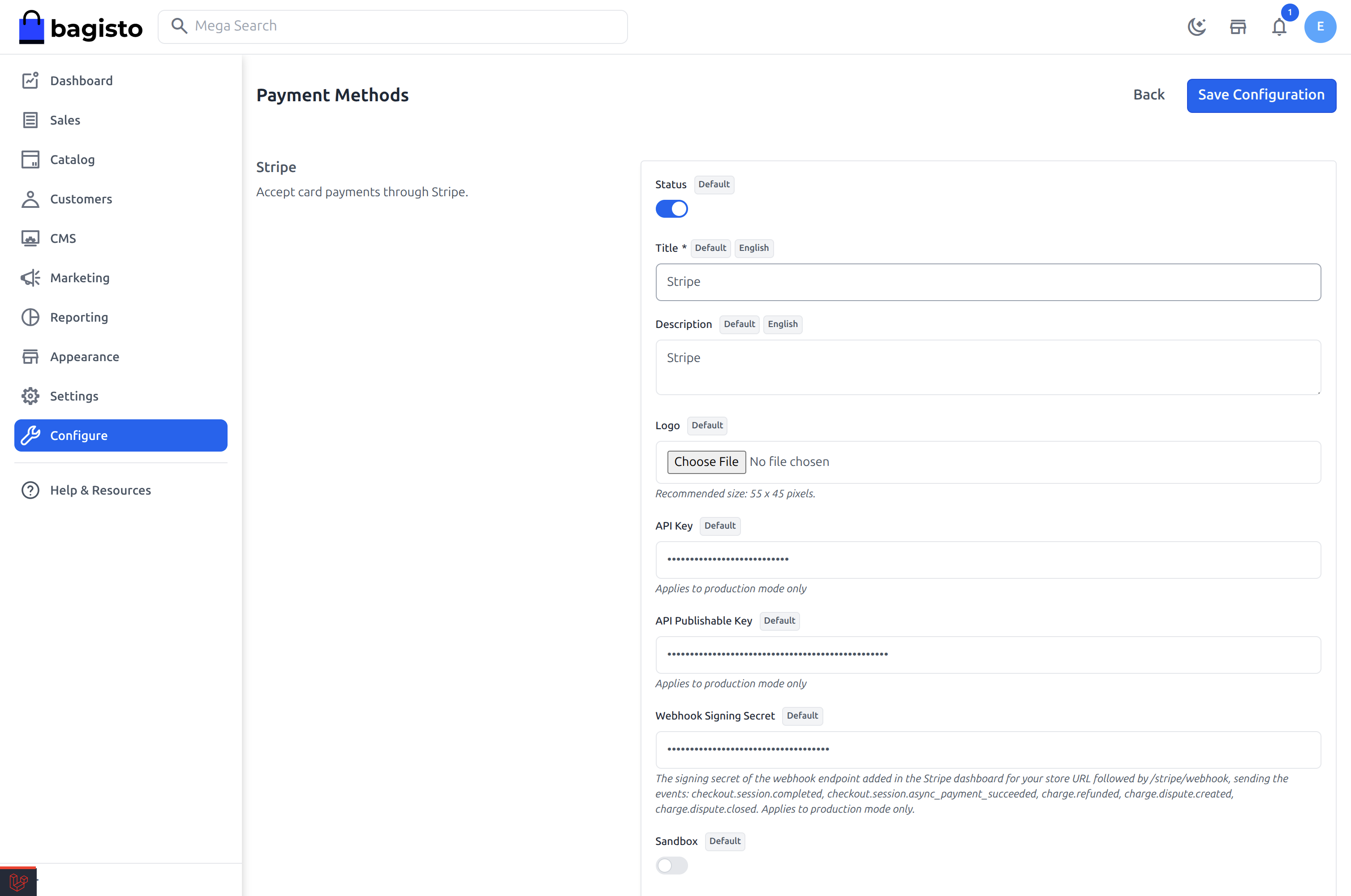 Laravel eCommerce Stripe Payment Gateway Slider Image 1