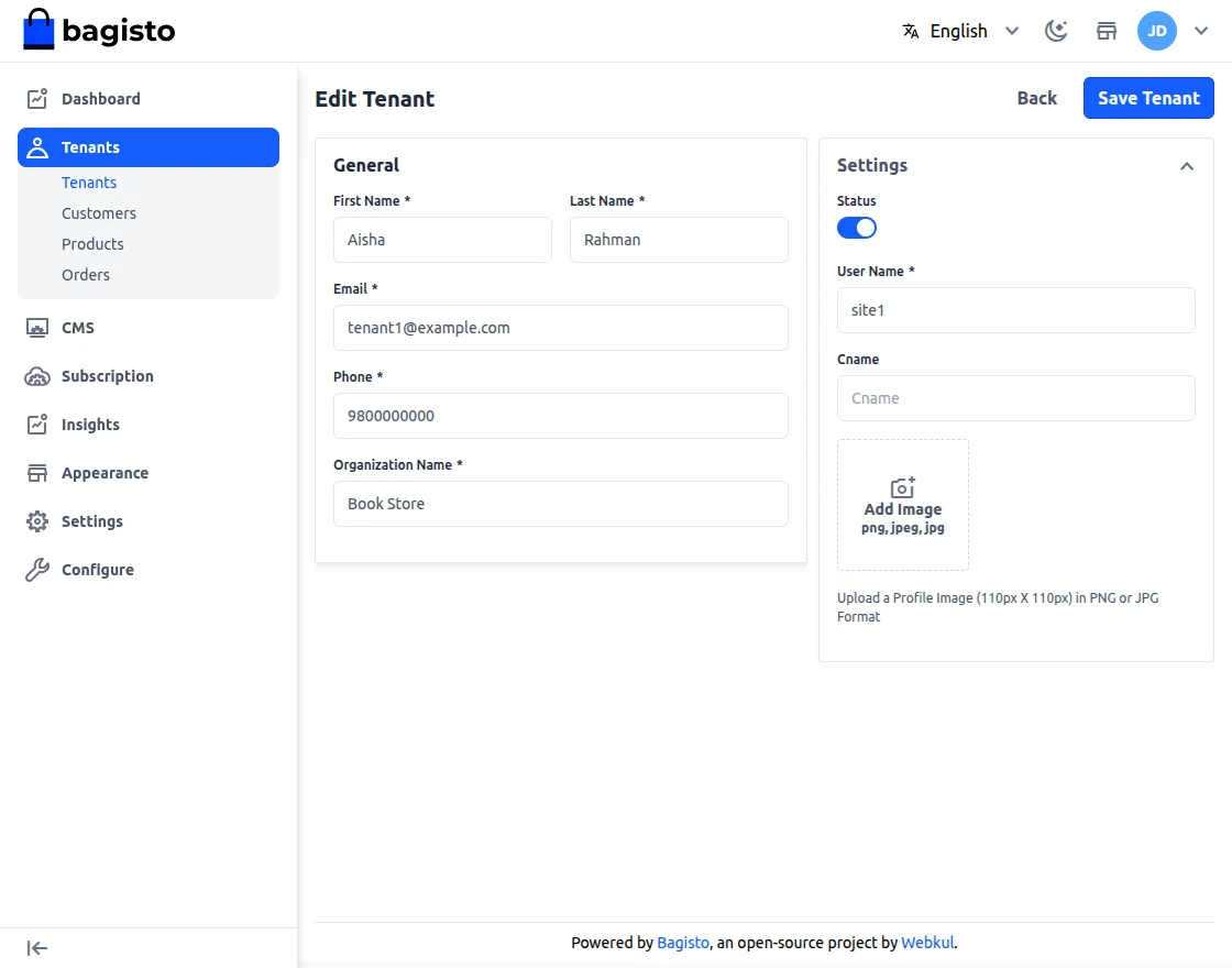 Laravel e-commerce Multi Company SAAS Module Slider Image 9