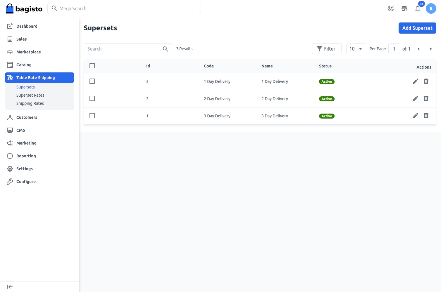 Laravel eCommerce Marketplace Table Rate Shipping Slider Image 2