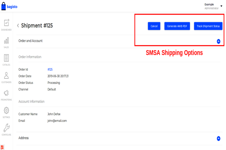 Laravel eCommerce SMSA Shipping Slider Image 1