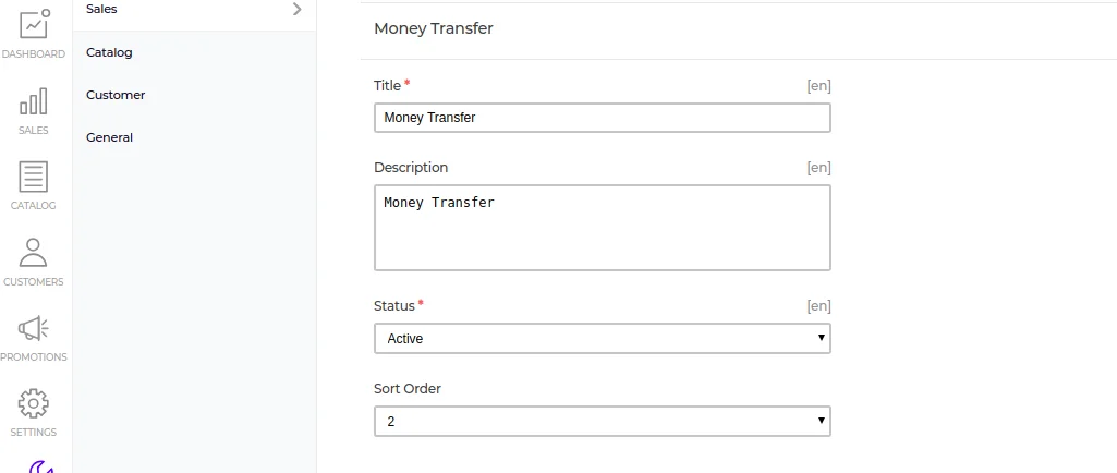 money transfer