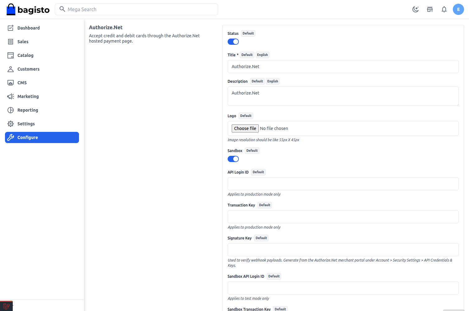 Laravel eCommerce Authorize.net Payment Gateway Slider Image 1
