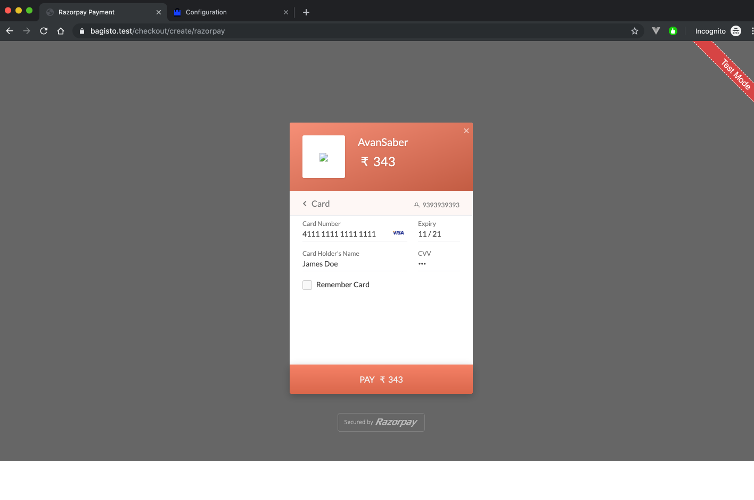 Laravel eCommerce RazorPay Payment Gateway Integration Slider Image 6