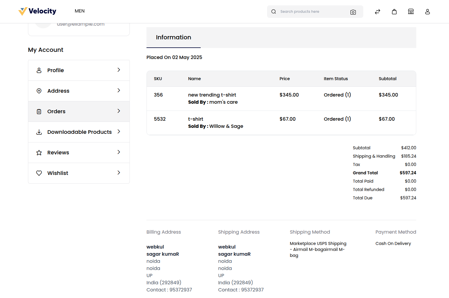 Laravel Marketplace USPS Shipping Slider Image 4