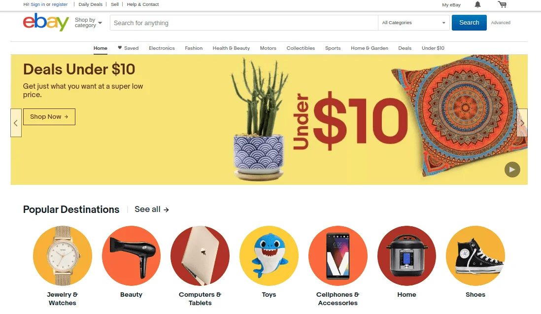 ebay style market