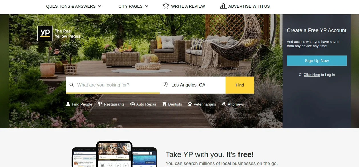 yellow page