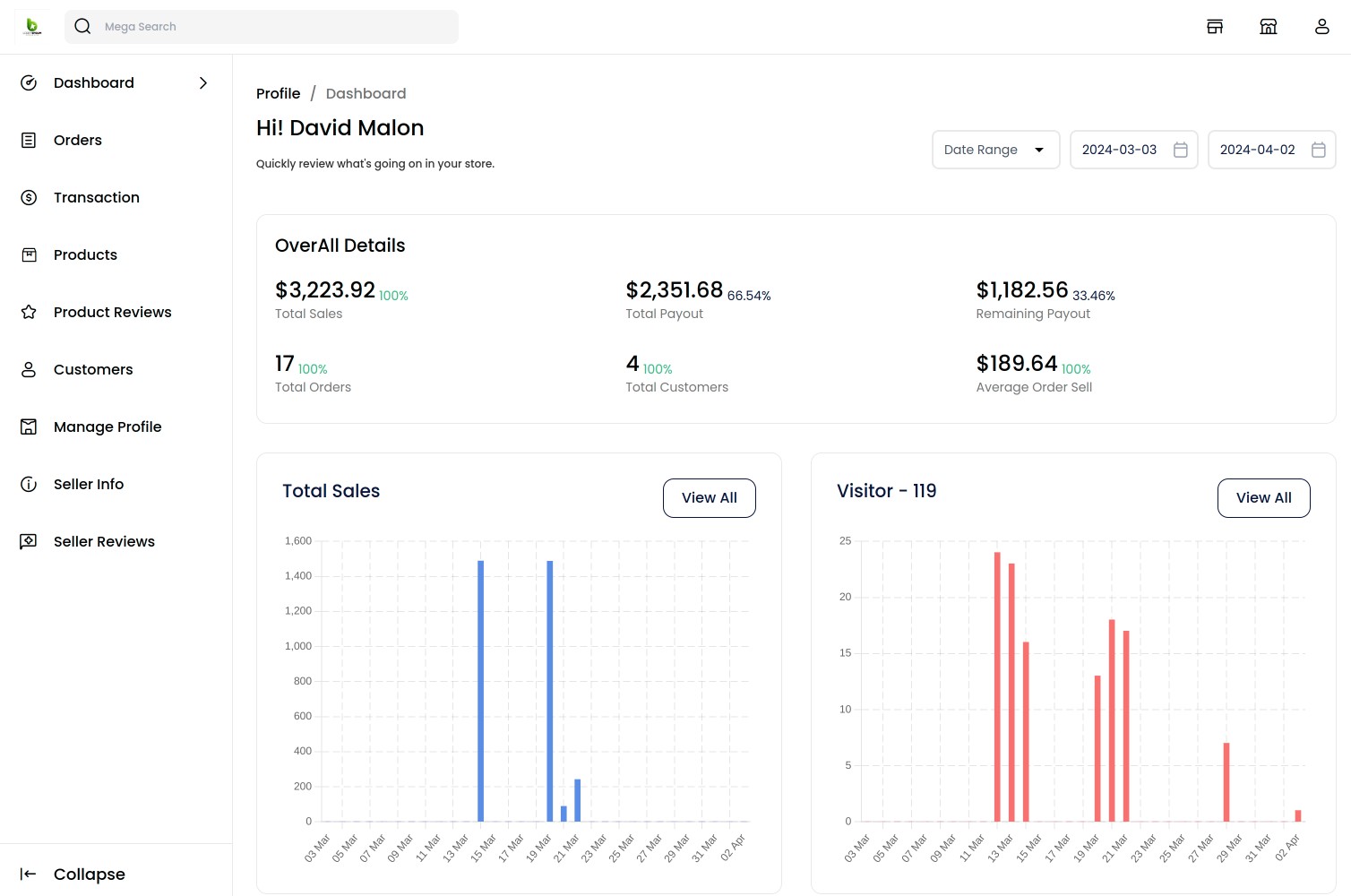 Laravel eCommerce SaaS Multivendor Module Slider Image 4