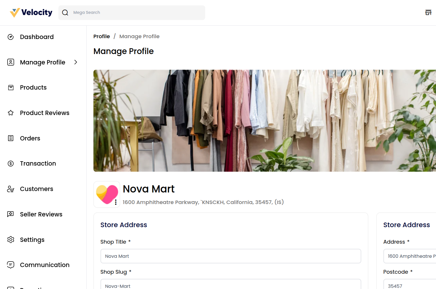 Laravel e-Commerce SaaS Multi Vendor Module Slider Image 2