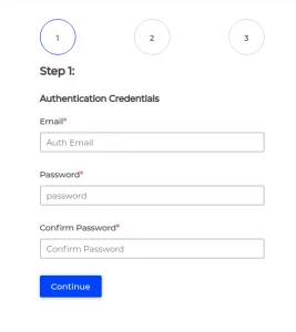 authentication credentials