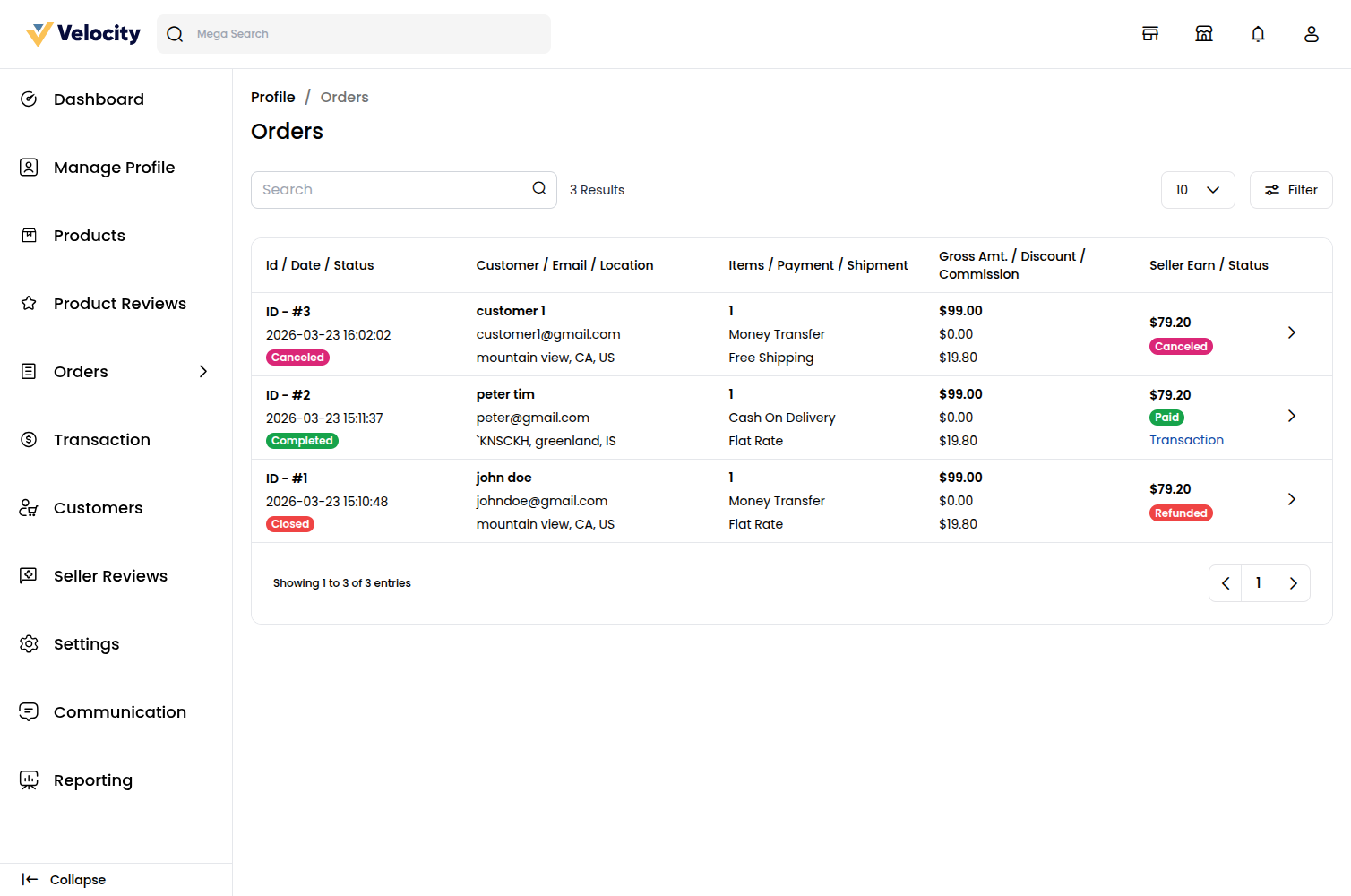 Laravel e-Commerce SaaS Multi Vendor Module Slider Image 5