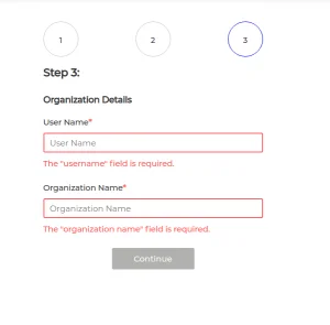 organization details
