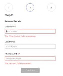 personal details