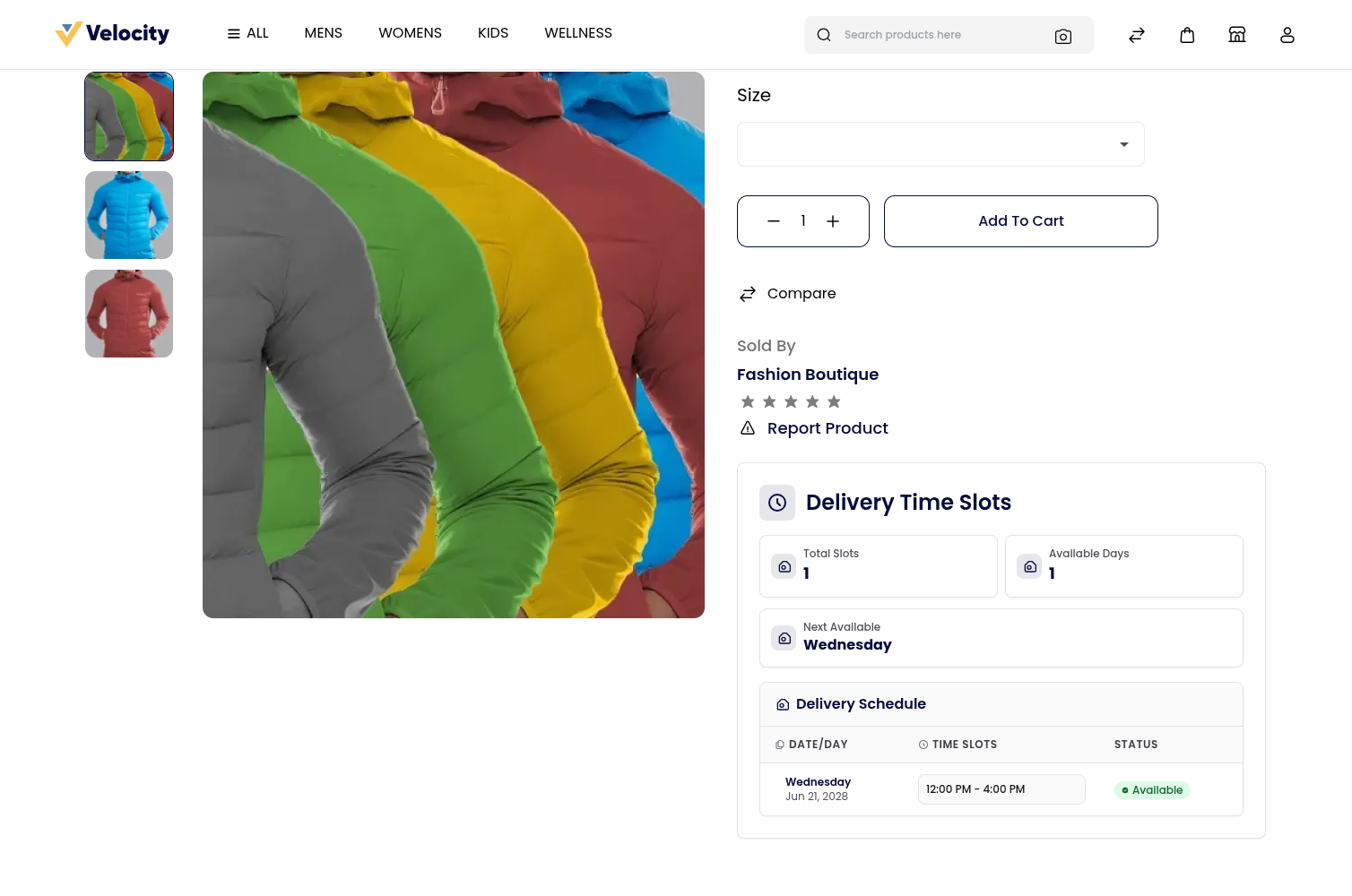Laravel Marketplace Delivery Time Slot Slider Image 5