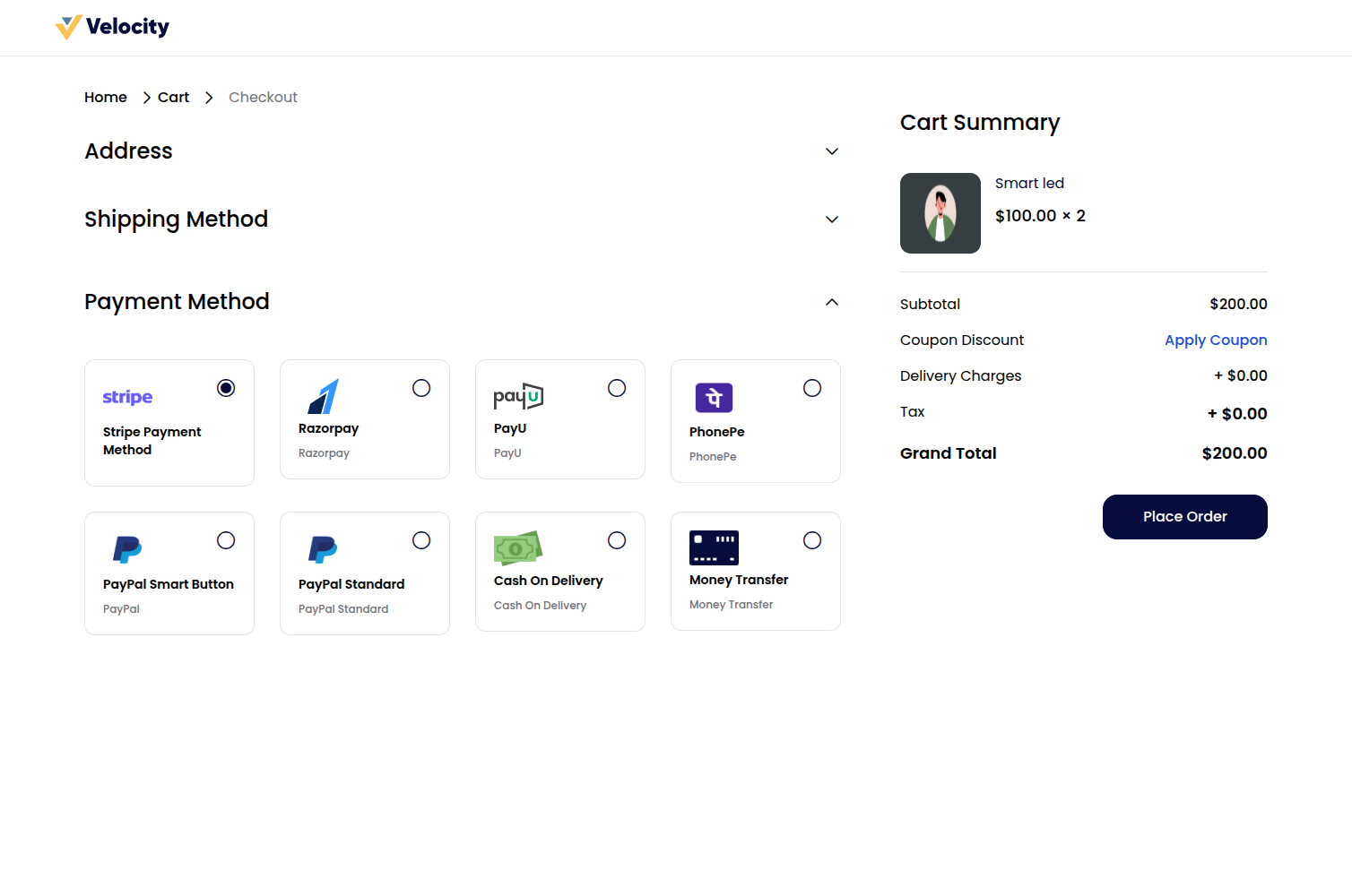 Laravel eCommerce Marketplace Stripe Payment Gateway Slider Image 2
