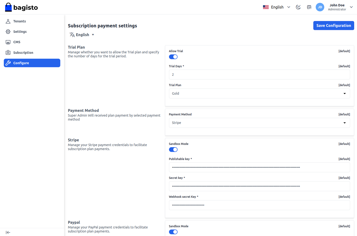 Laravel eCommerce SaaS Subscription Slider Image 1