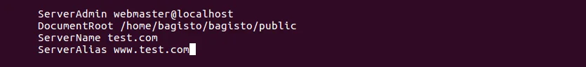 admin server