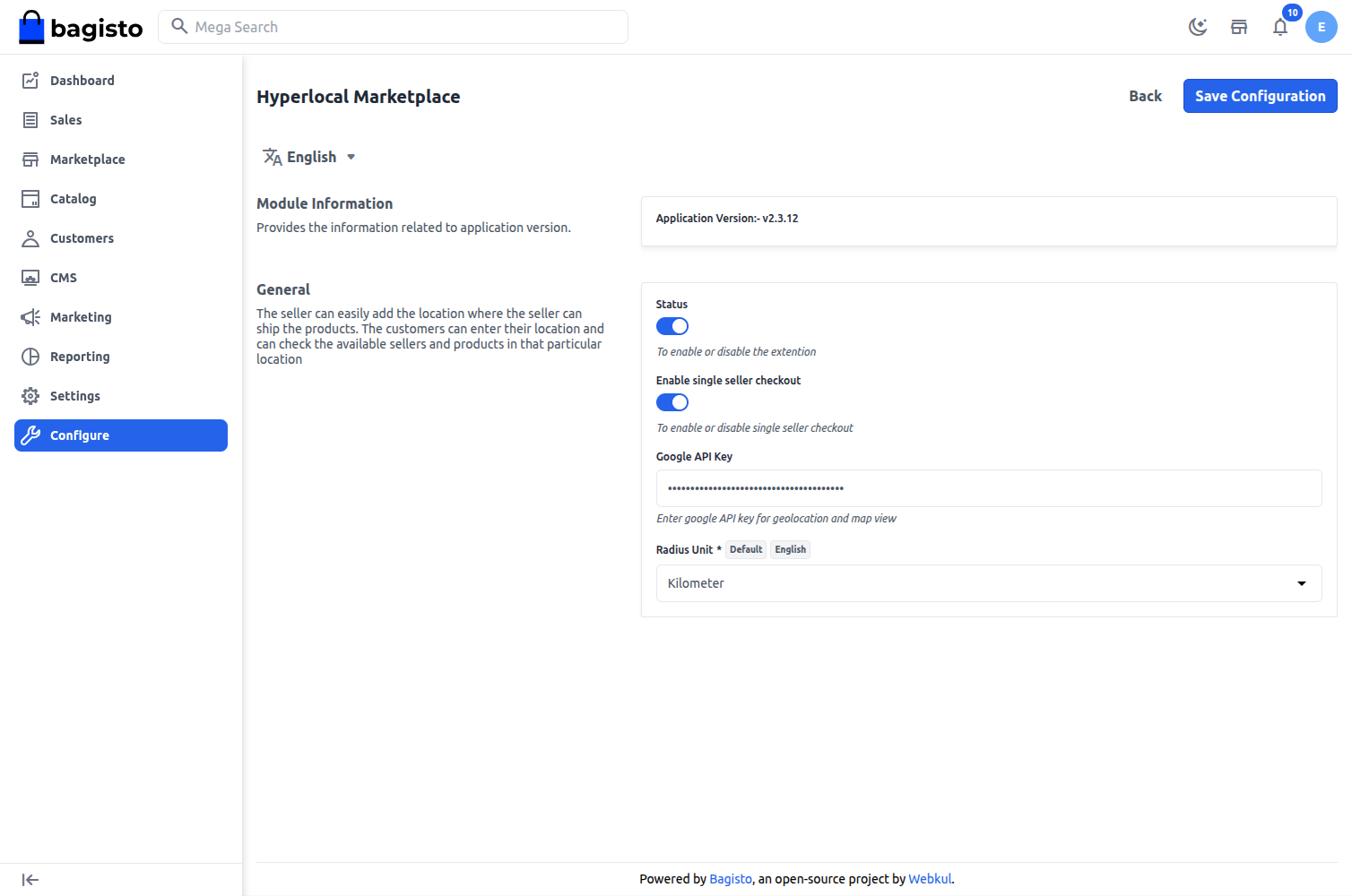 Laravel eCommerce Marketplace Hyperlocal Extension Slider Image 6
