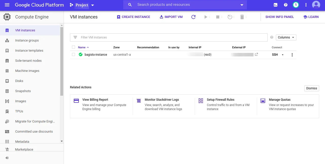google cloud platform computer engine