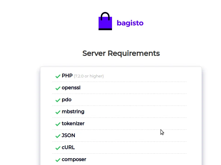 server requirement