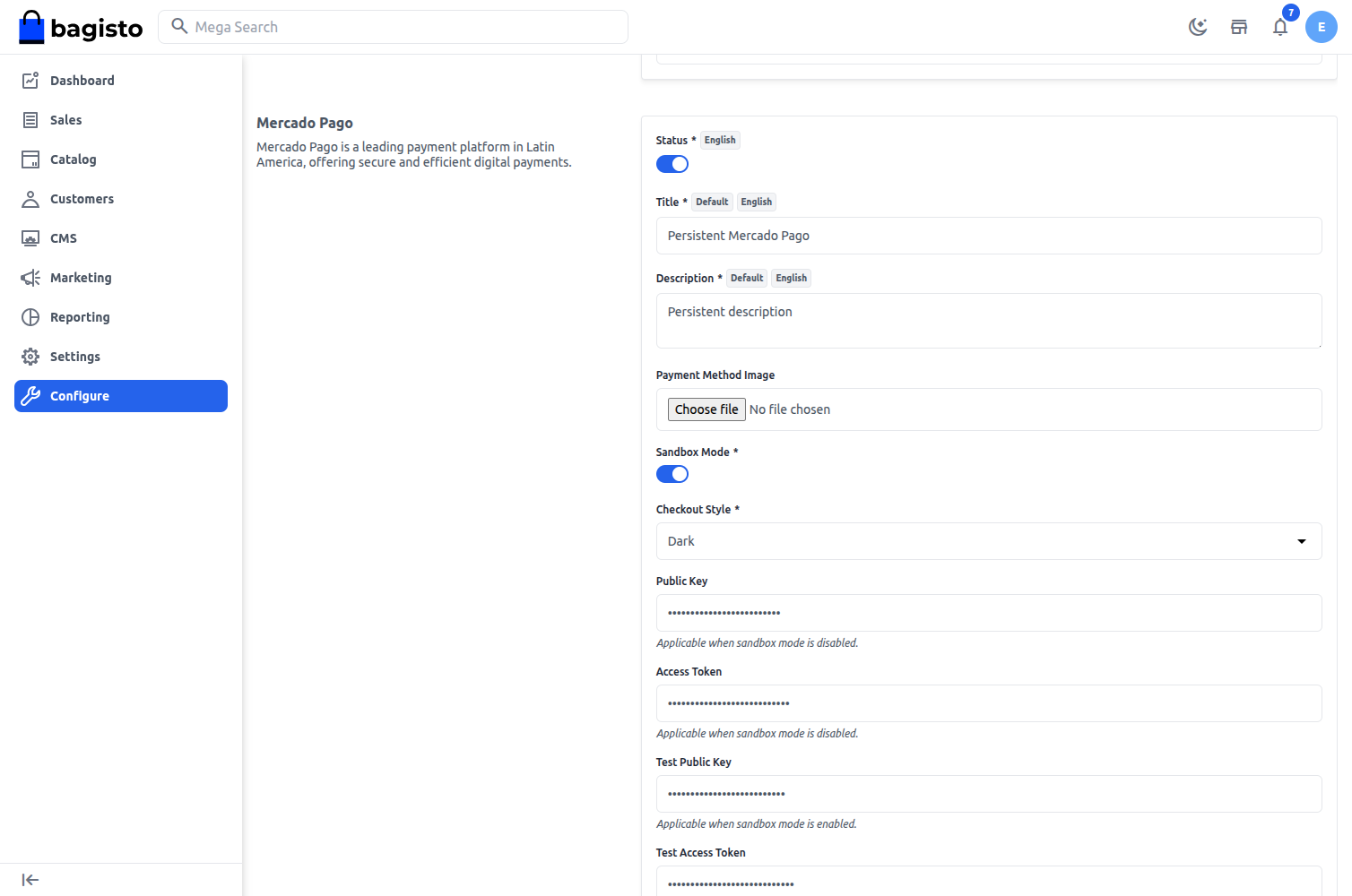 Laravel eCommerce Mercado Pago Payment Gateway Slider Image 1