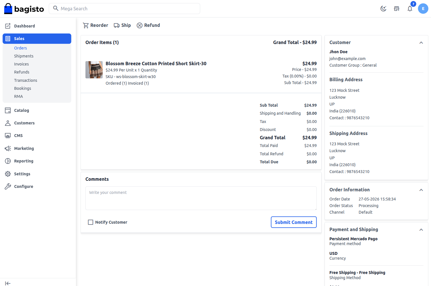 Laravel eCommerce Mercado Pago Payment Gateway Slider Image 4
