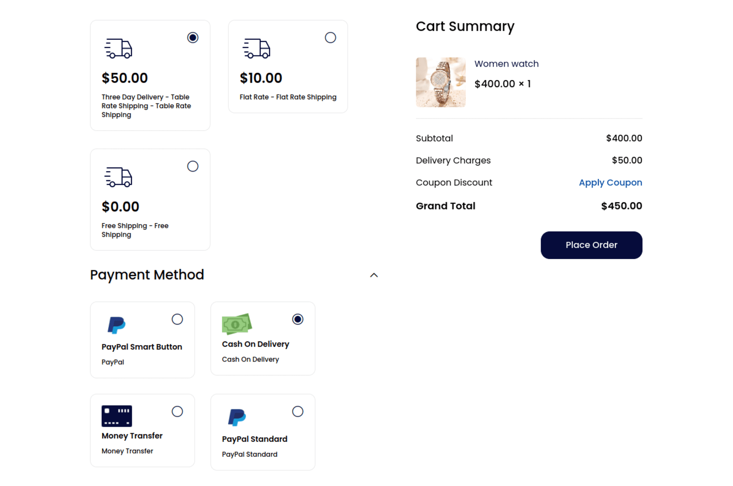 Laravel eCommerce SaaS Table Rate Shipping Slider Image 10