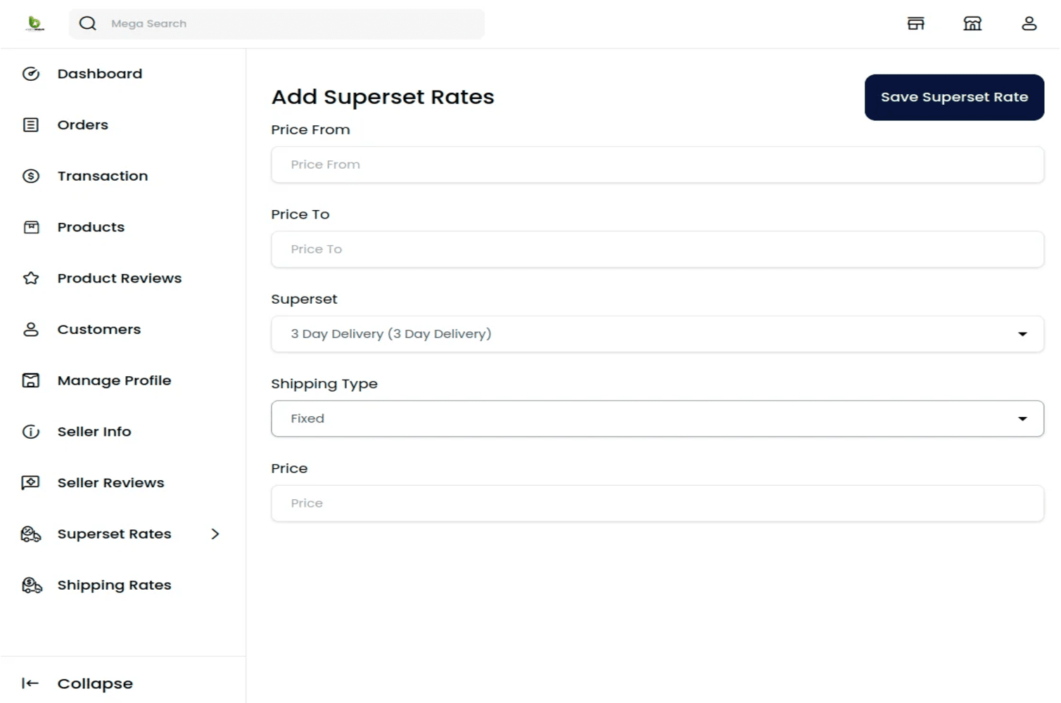 Laravel eCommerce Multi Tenant Marketplace Table Rate Shipping Slider Image 8