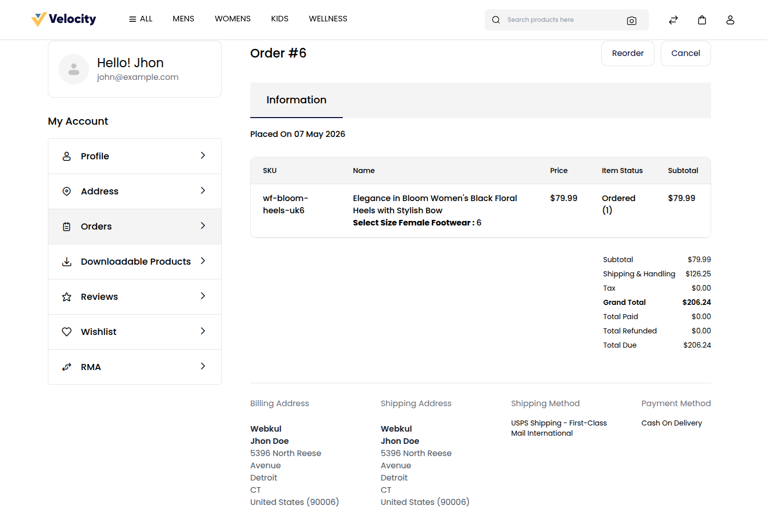 Laravel eCommerce USPS Shipping Slider Image 4