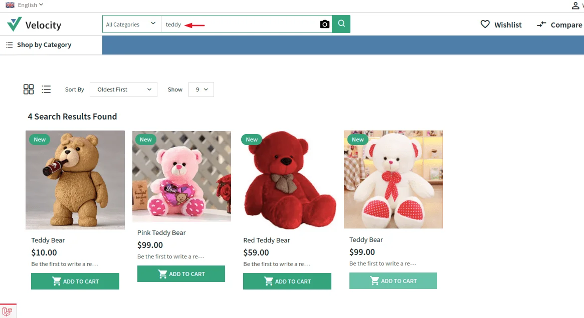 bagisto-algolia-search-result 