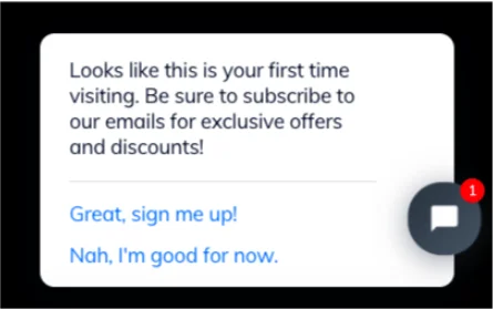 exclusive offer