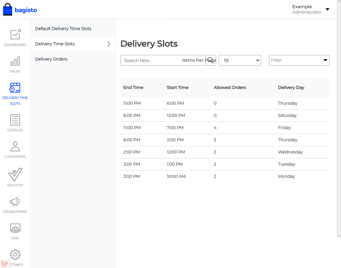 Laravel eCommerce SaaS Delivery Time Slot Slider Image 4