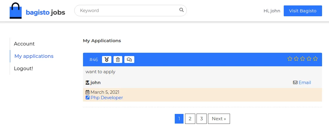 16-laravel-ecommerce-bagisto-job-board-applications