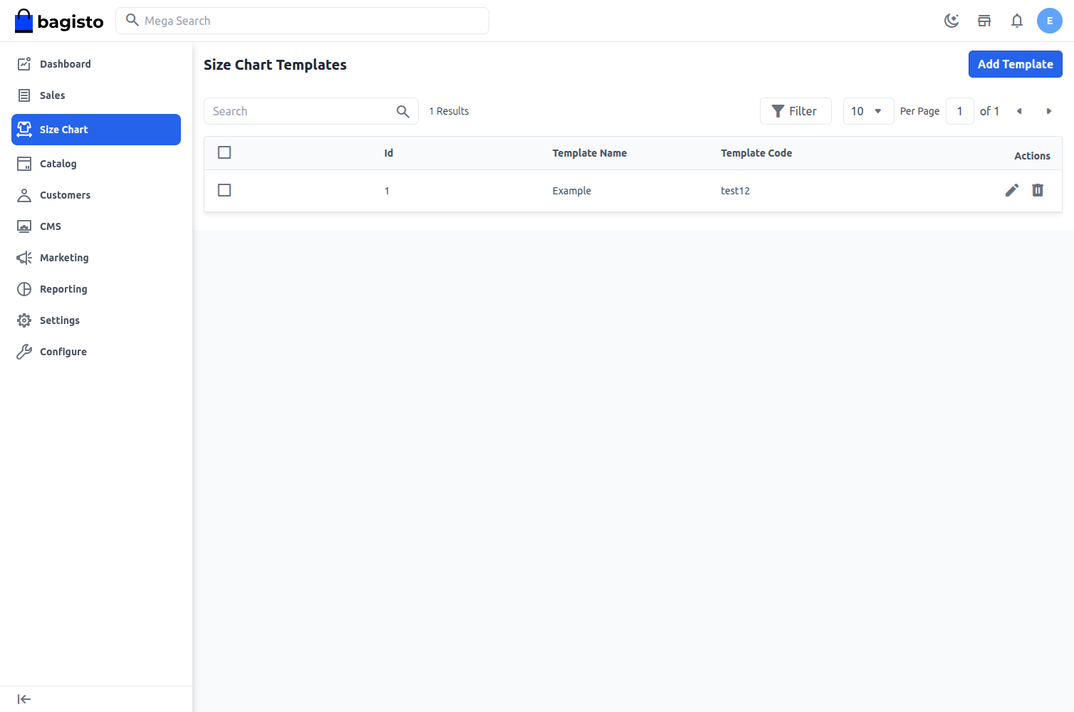 Laravel eCommerce Size Chart Module Slider Image 2