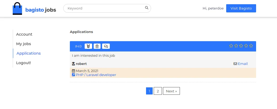 6-laravel-ecommerce-bagisto-job-board-application
