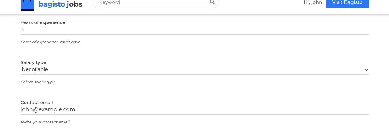 9-laravel-ecommerce-bagisto-job-board-adding-details
