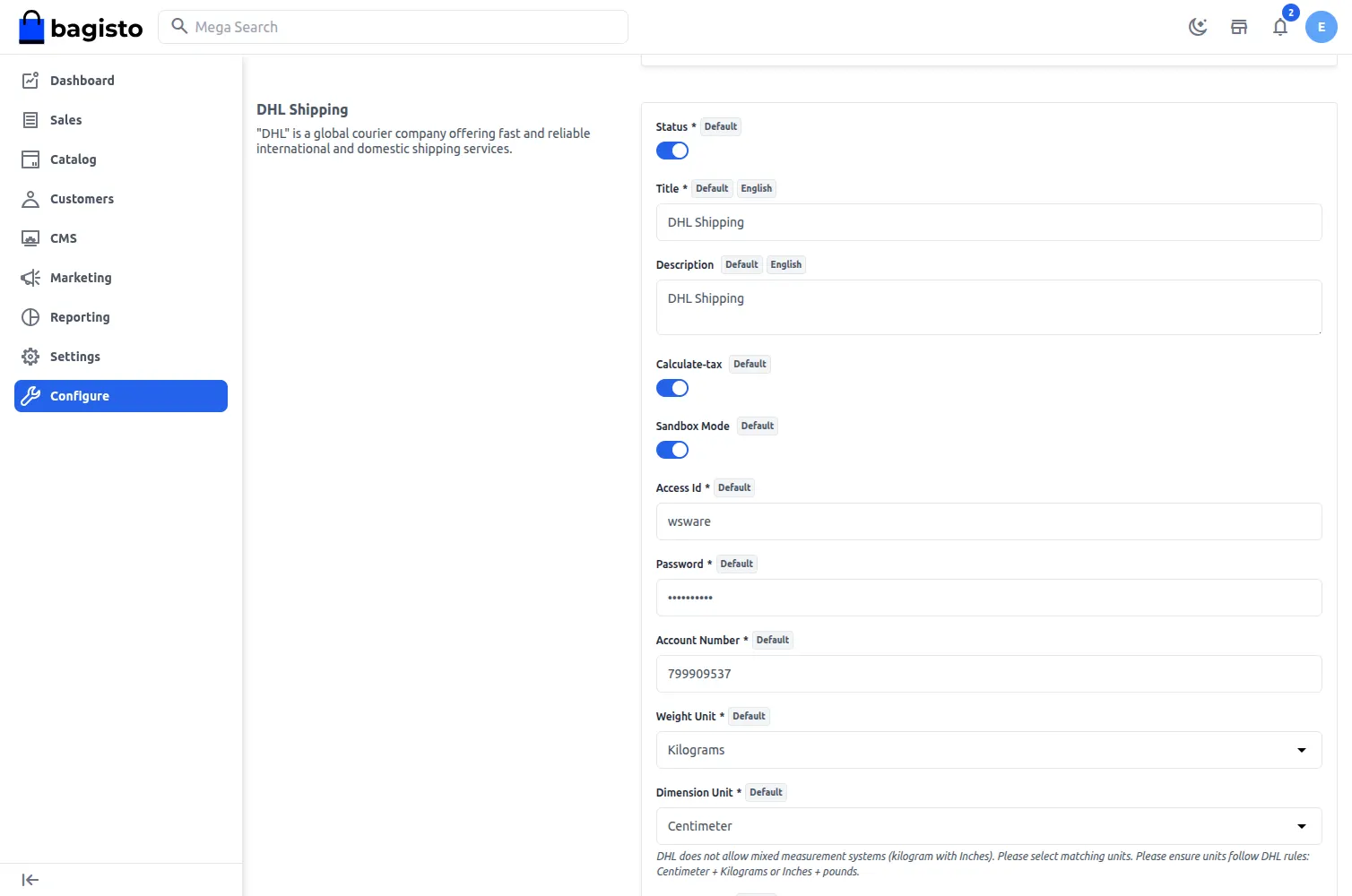 Laravel eCommerce DHL Shipping Slider Image 2