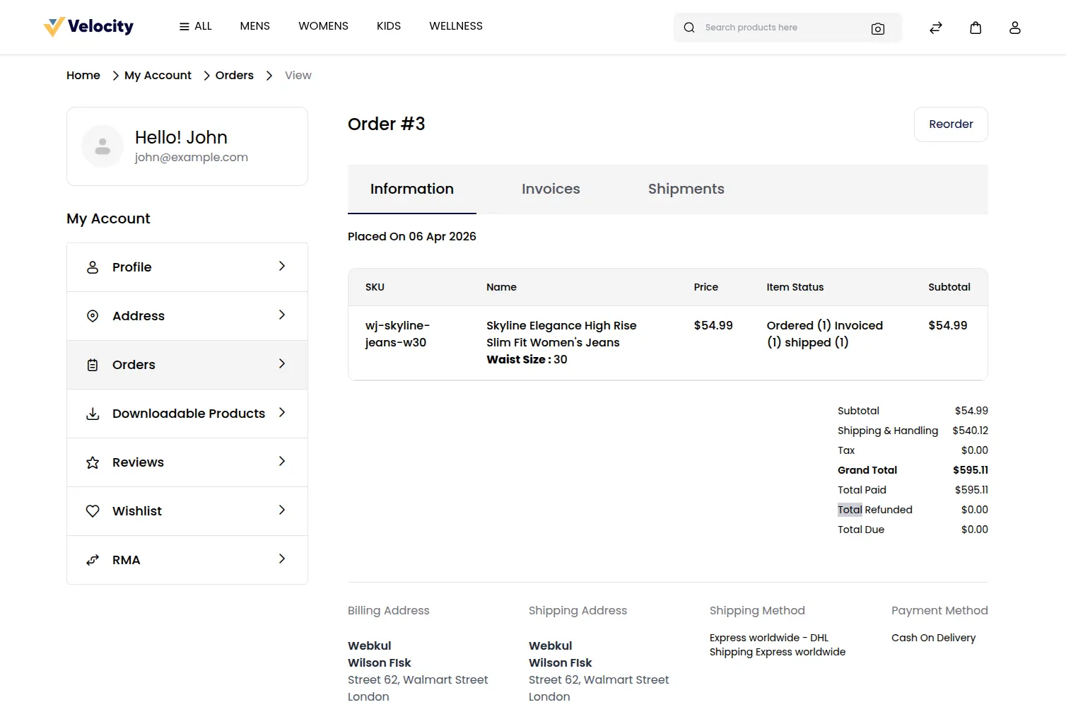 Laravel eCommerce DHL Shipping Slider Image 5