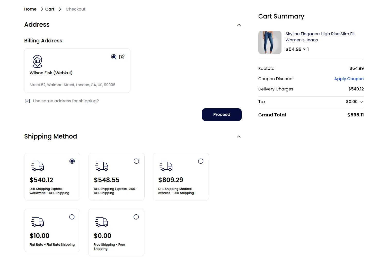 Laravel eCommerce DHL Shipping Slider Image 4
