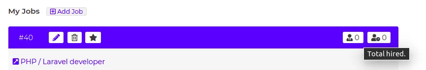 laravel-ecommerce-bagisto-job-board-total-hired-number