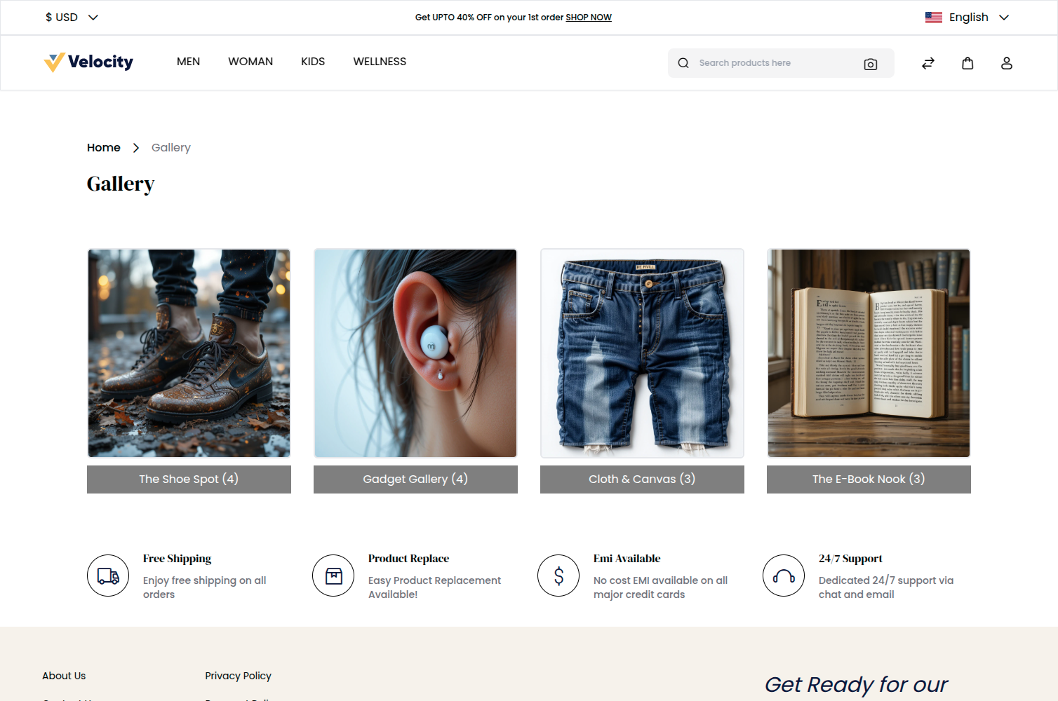 Laravel eCommerce Image Gallery Slider Image 2