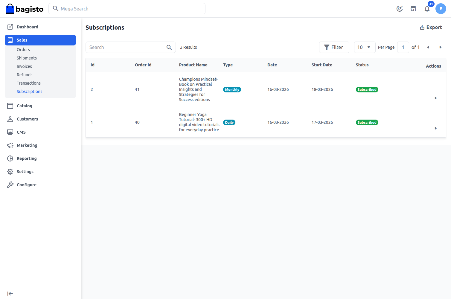 Laravel eCommerce Recurring Payments & Subscription Slider Image 7