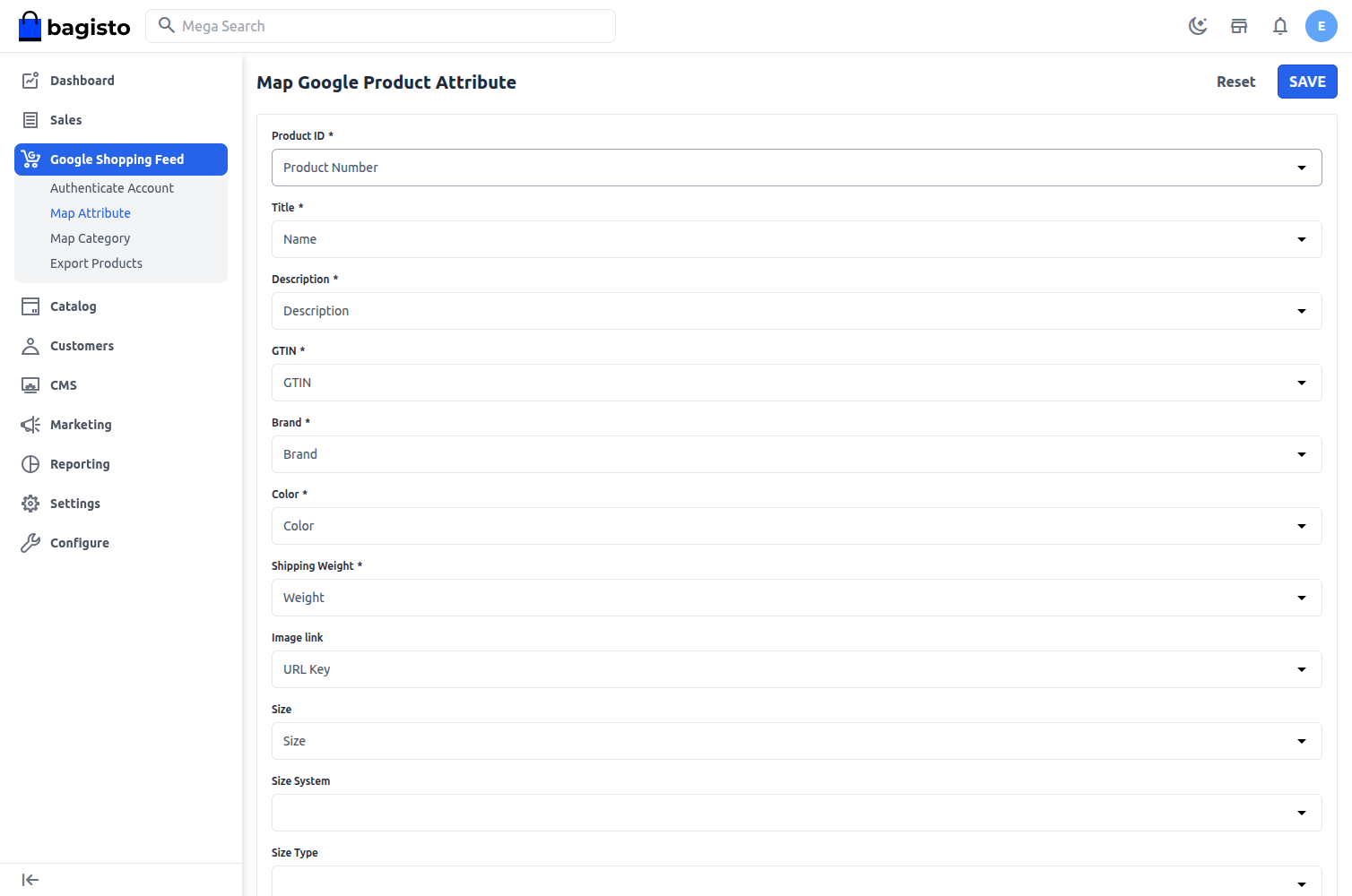 Laravel eCommerce Google Shopping Feed Slider Image 3