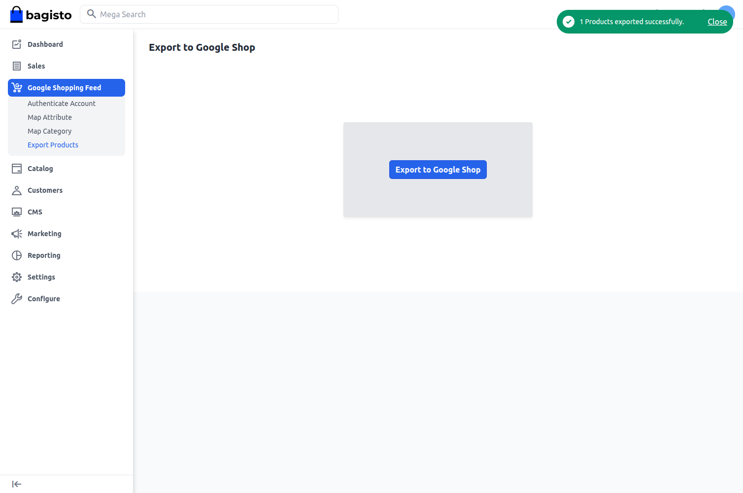 Laravel eCommerce Google Shopping Feed Slider Image 6