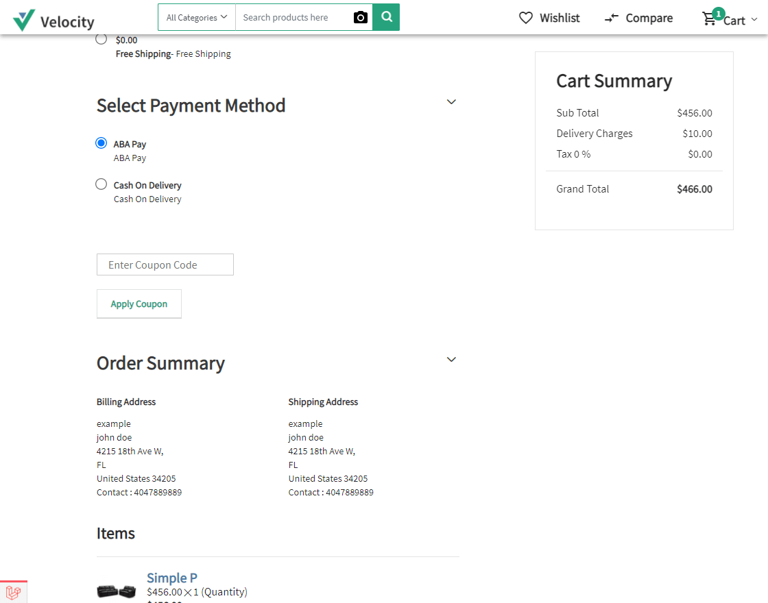 Laravel eCommerce SaaS ABA Payment Slider Image 1
