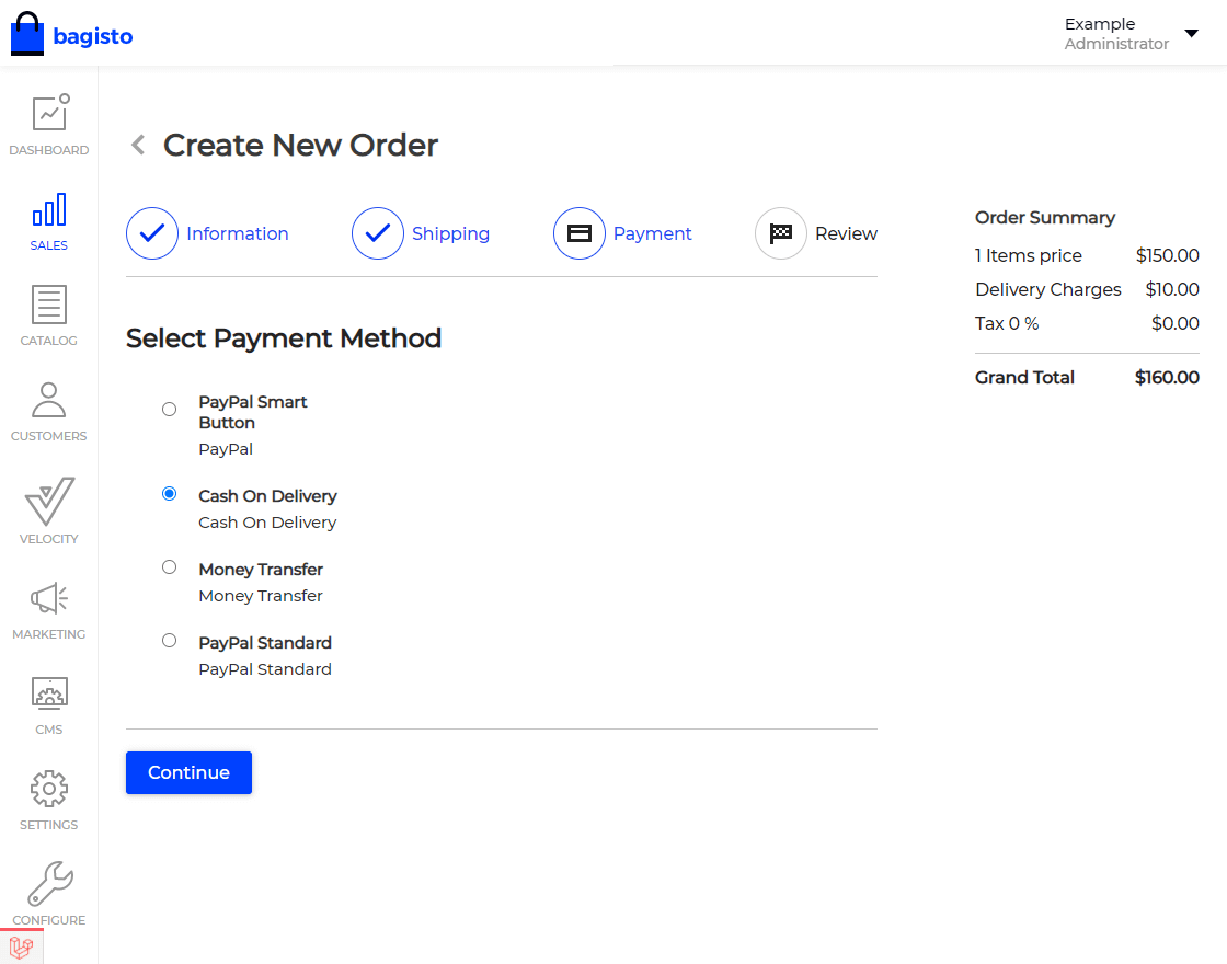Laravel eCommerce Admin Order Creation Slider Image 8