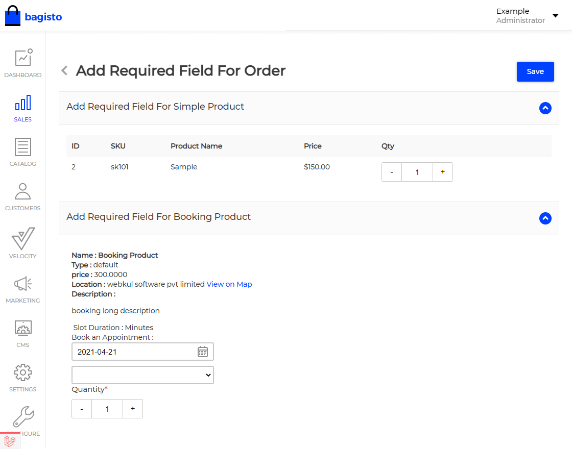 Laravel eCommerce Admin Order Creation Slider Image 5