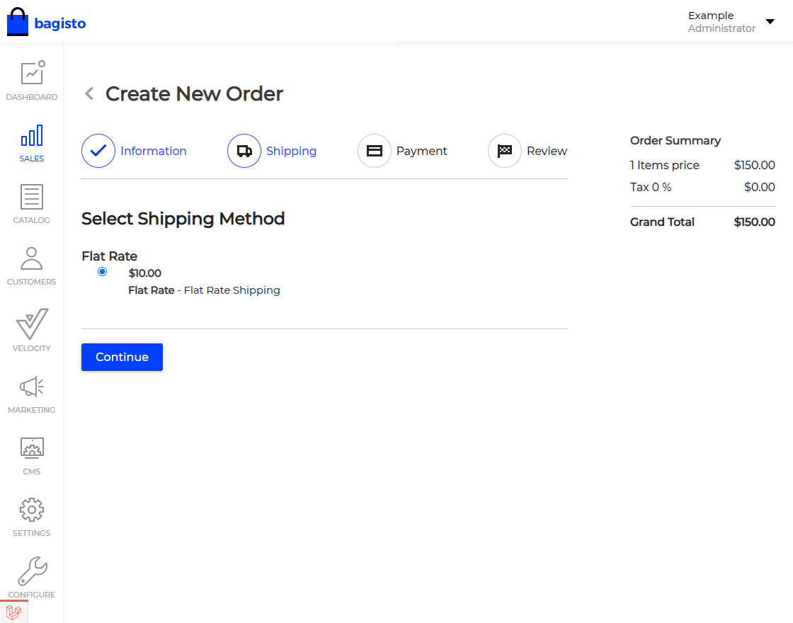 Laravel eCommerce Admin Order Creation Slider Image 7